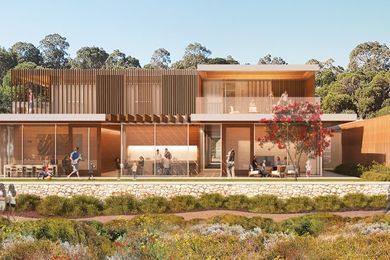 The proposed WA Children's Hospice by Hassell.