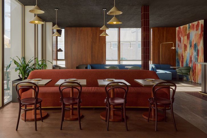 Garde Hotel and Anglesea restaurant interiors by Foolscap Studio