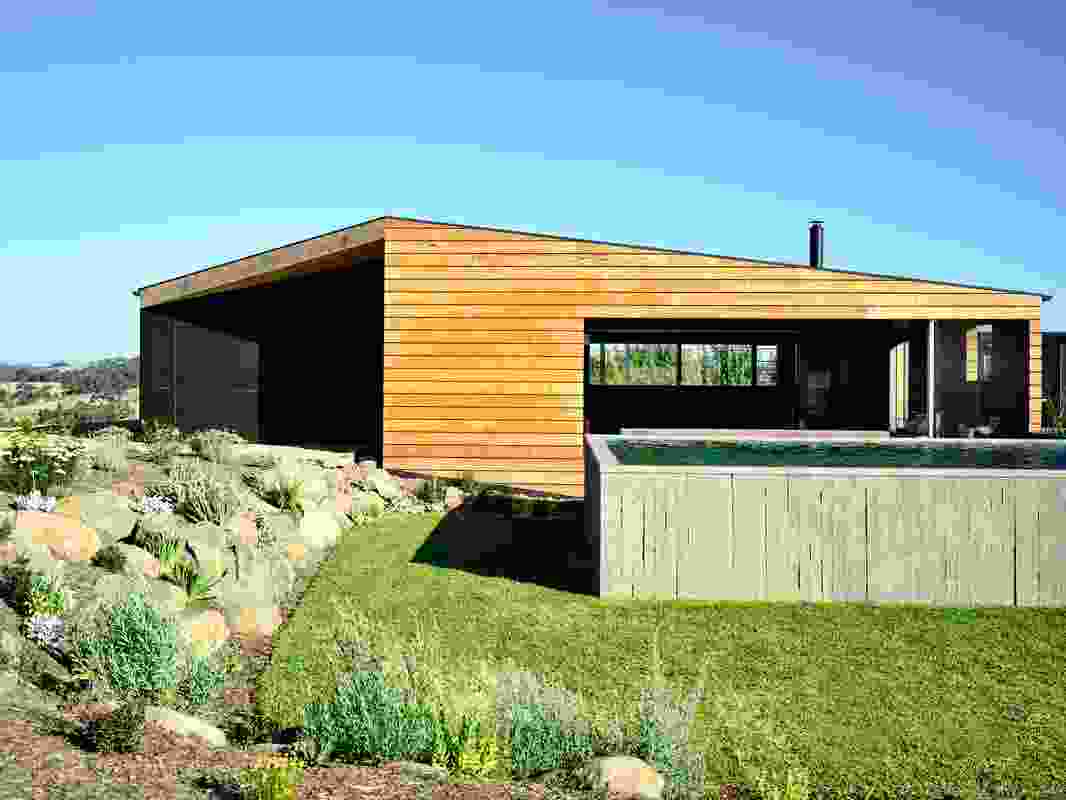 Hill Plains Cottage by Wolveridge Architects.