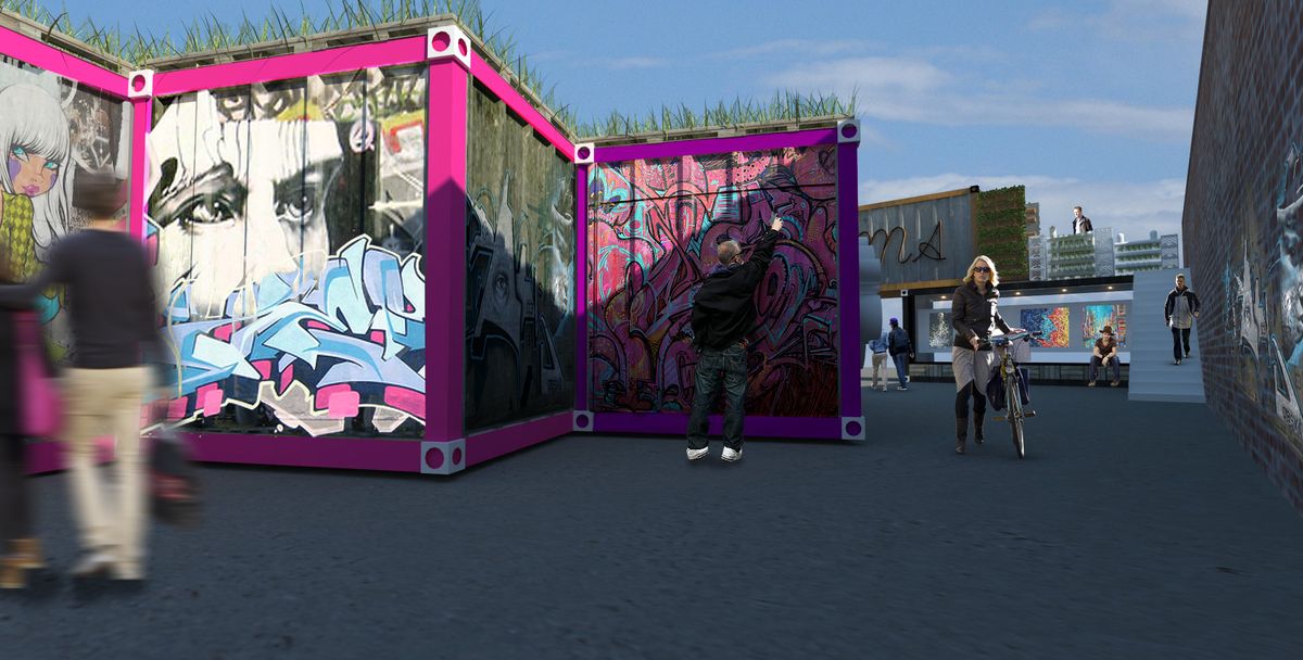 Melbourne popup market ArchitectureAu