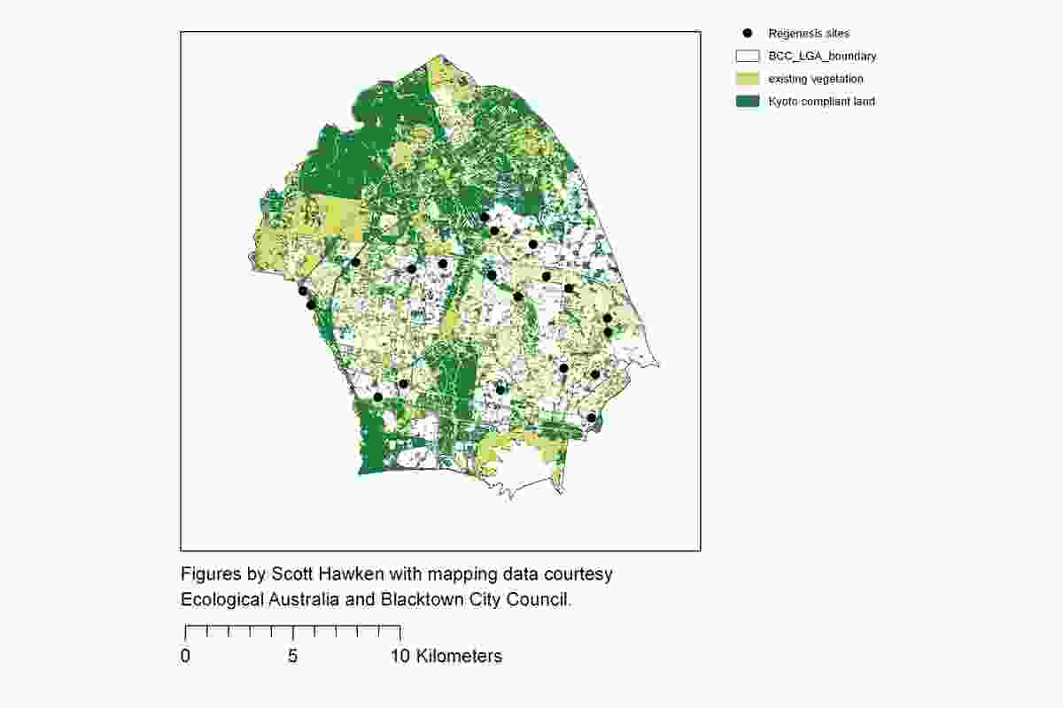 Urban forests in the new carbon economy –  the Regenesis model