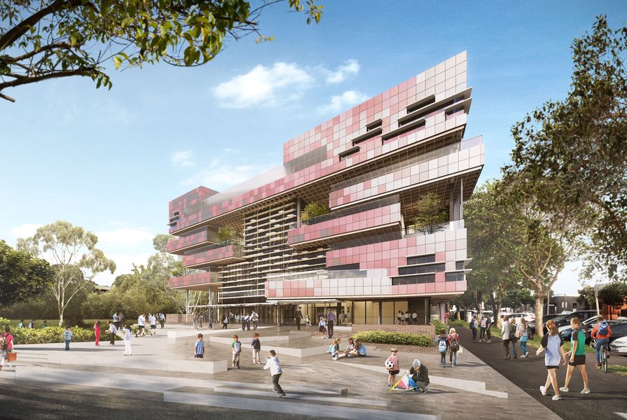 The proposed South Melbourne Primary School by Hayball.