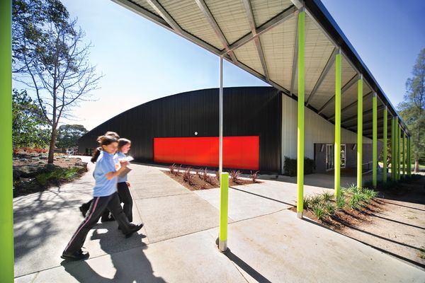 A multipurpose hall at Templestowe Park Primary School (2004) marked the beginning of MCR's suite of education buildings.
