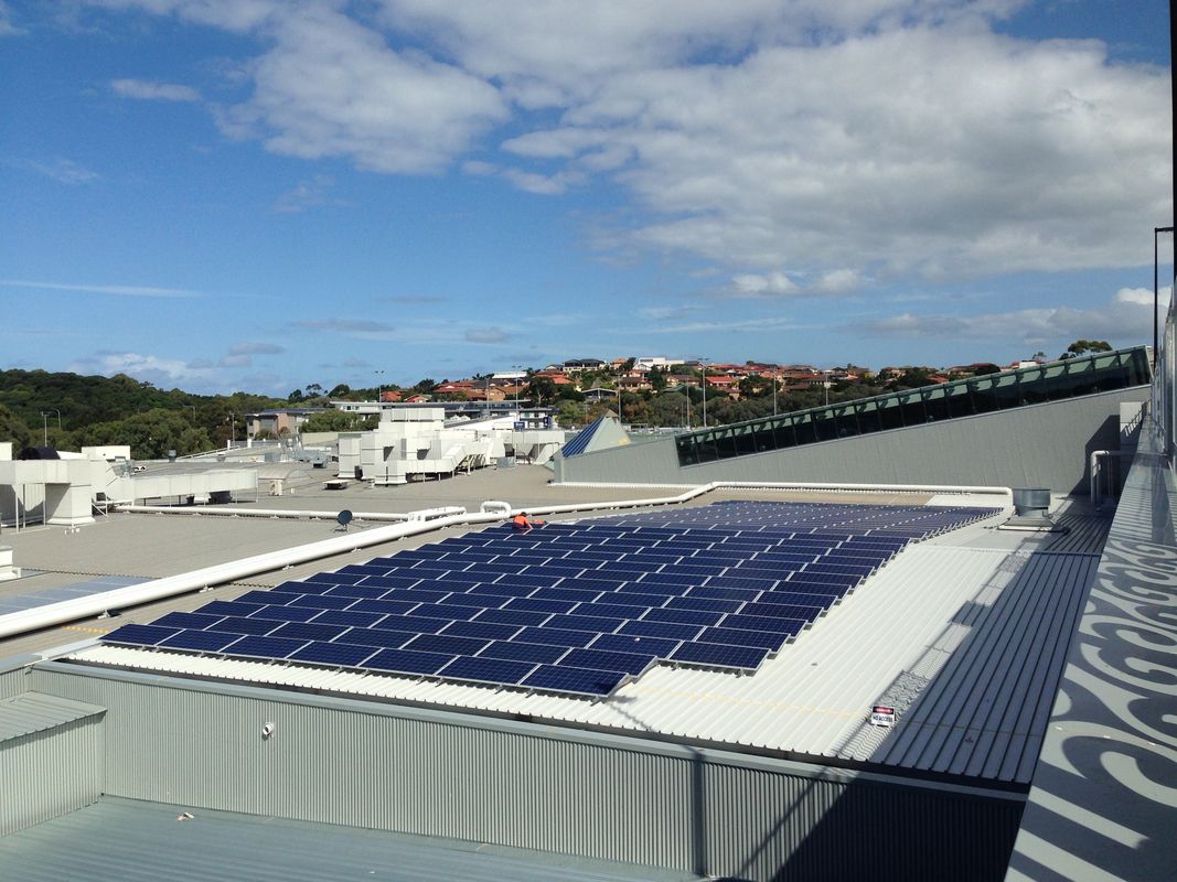 Mall home to largest solar roof project ArchitectureAU