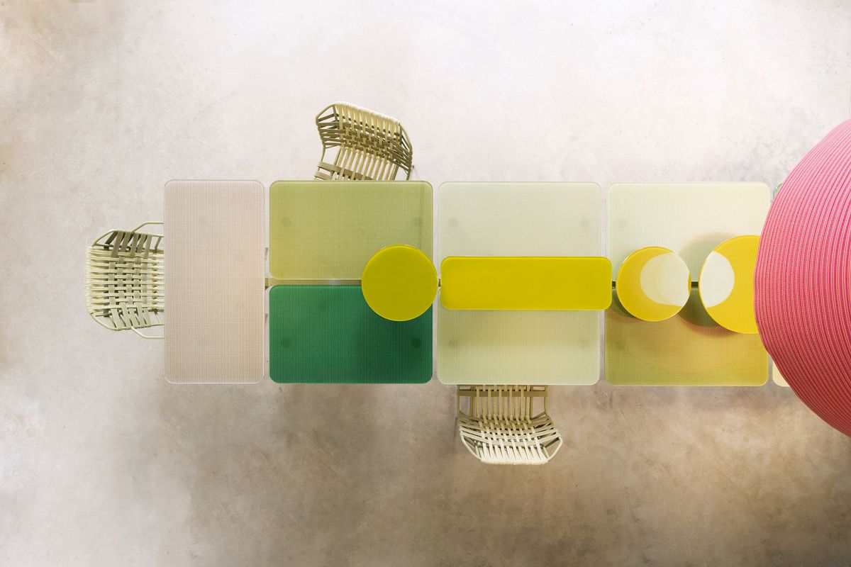 Anna Lenti unveils latest Paola Lenti collection during trip to