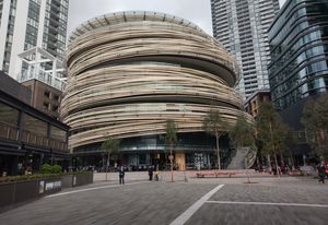 CSR Gyprock products were specified for the Exchange in Sydney’s Darling Square. Architect: Kengo Kuma and Associates.