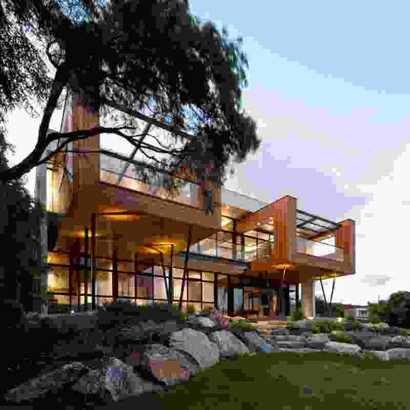 Cedar House by Craig Steere Architects.