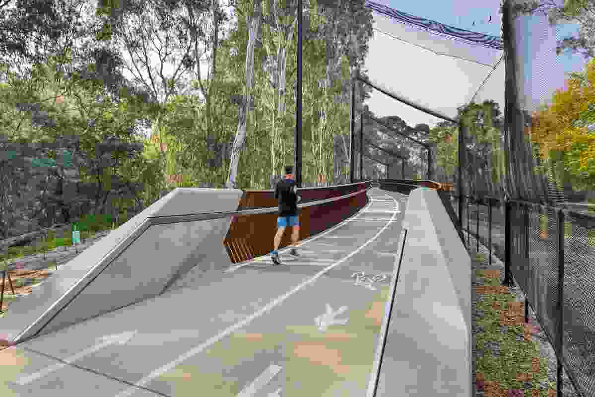 Darebin Yarra Trail Link by VicRoads Urban Design Team and VicRoads Structural Design Team.