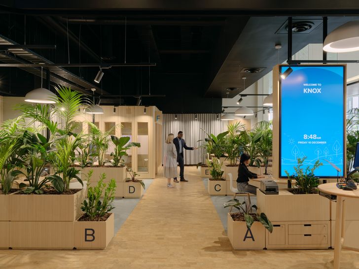 Breathe designed a kit-of-parts fitout for ANZ branches, and the selection of sustainable materials was the heart of the project.