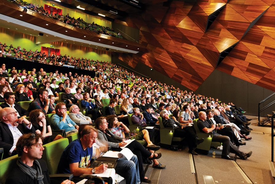 Delegates at the National Conference, held at the Melbourne Convention and Exhibition Centre.