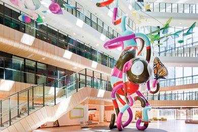 The multi-award-winning Royal Children's Hospital by Billard Leece Partnership and Bates Smart.