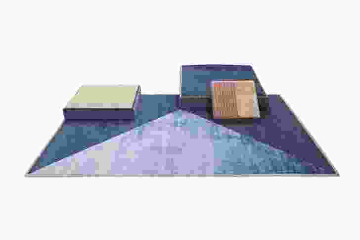 Sombra rugs and cushions from Mohebban