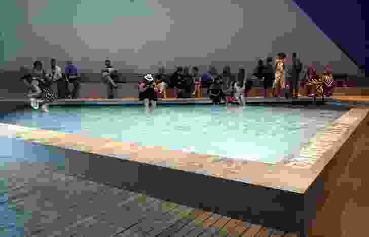 The Pool exhibition at the Australia pavilion.