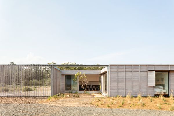 Courtyard House demonstrates the value of architectural design combined with prefabrication.