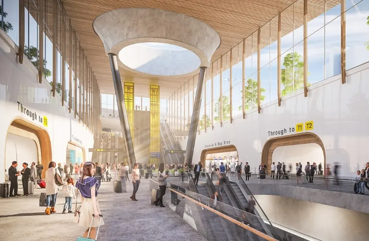 Station Plans Released For Melbourne Airport Rail ArchitectureAU