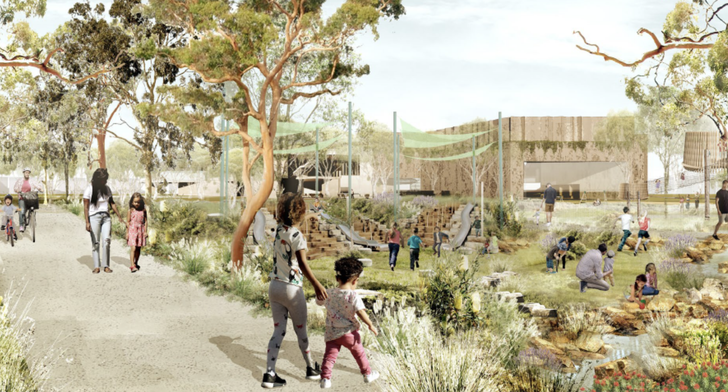 The 30-year plan to transform Liverpool's Woodward Park | ArchitectureAu