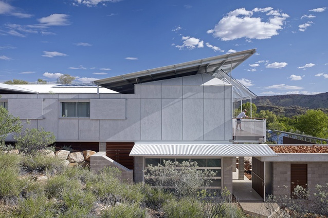 Desert House by Dunn & Hillam Architects.