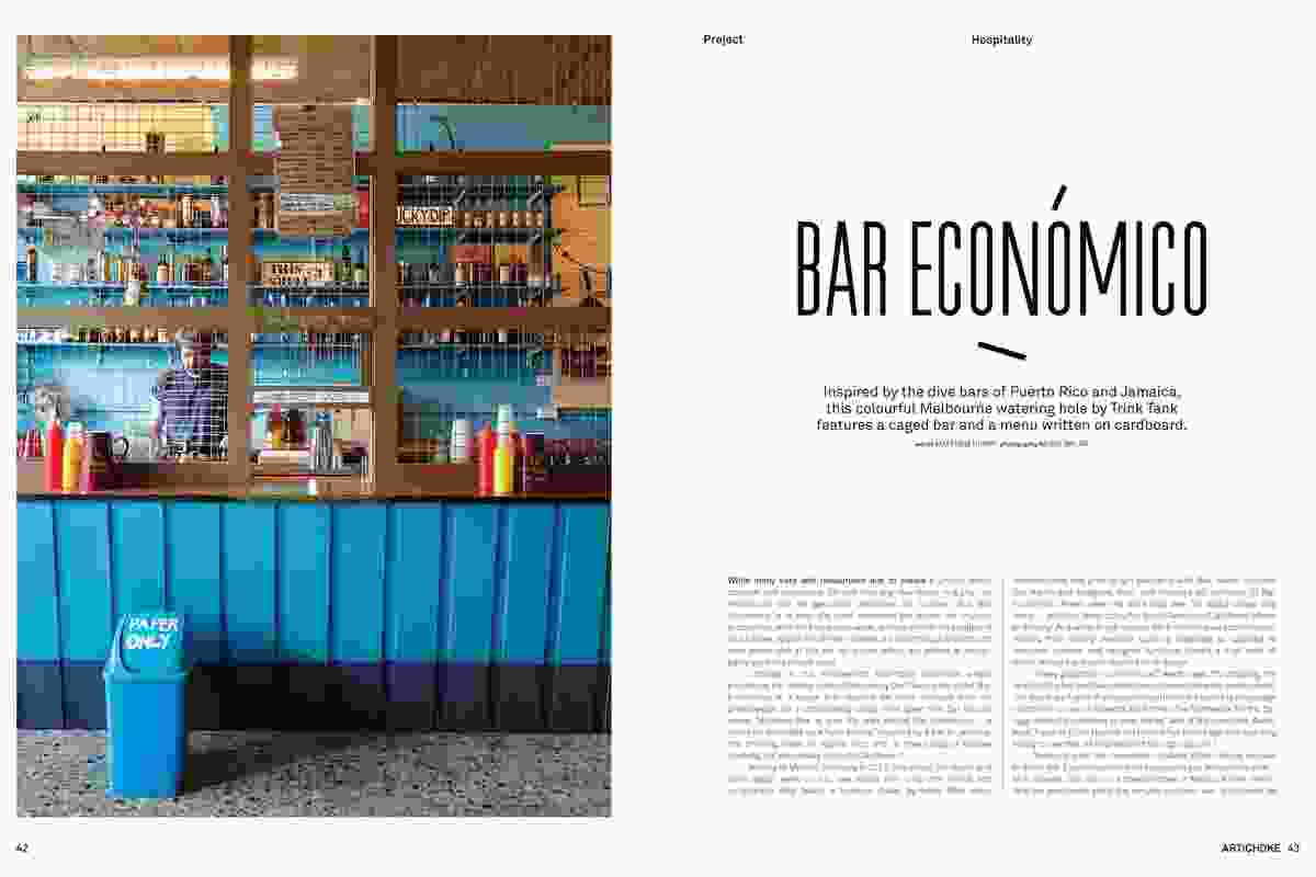 Bar Economico by Trink Tank.