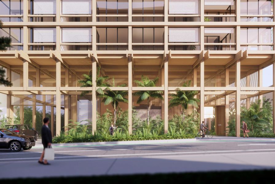 Brisbane tower proposal reminiscent of the Queenslander ArchitectureAu