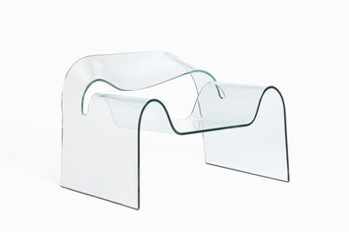 Creating the Contemporary Chair. Pictured Ghost chair by Cini Boeri and Tomu Katayanagi for Fiam.