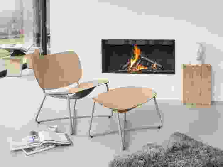 Miller lounge chair and ottoman from Functionals
