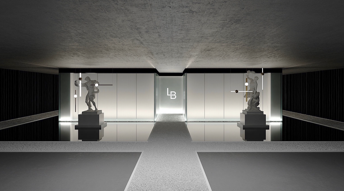 Lee Broom designs mazelike ‘pleasure garden’ for Space Furniture