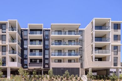 Anglicare’s Minto Gardens development consists of 10 independent living unit buildings, a community pavilion and 100-bed residential aged care facility.