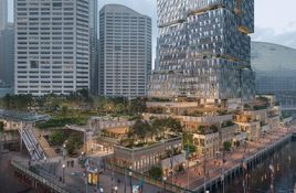 The park is the most expansive addition of public space central Sydney has seen in a century.