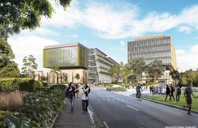 Concept designs for integrated health, education and research precinct for the University of Sydney and Royal Prince Alfred Hospital.