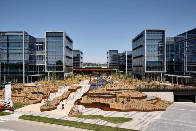 Caribbean Park, Public Realm Stage 1 and 2 by Peter Ryan Architects with Oculus Landscape Architecture and Urban Design.
