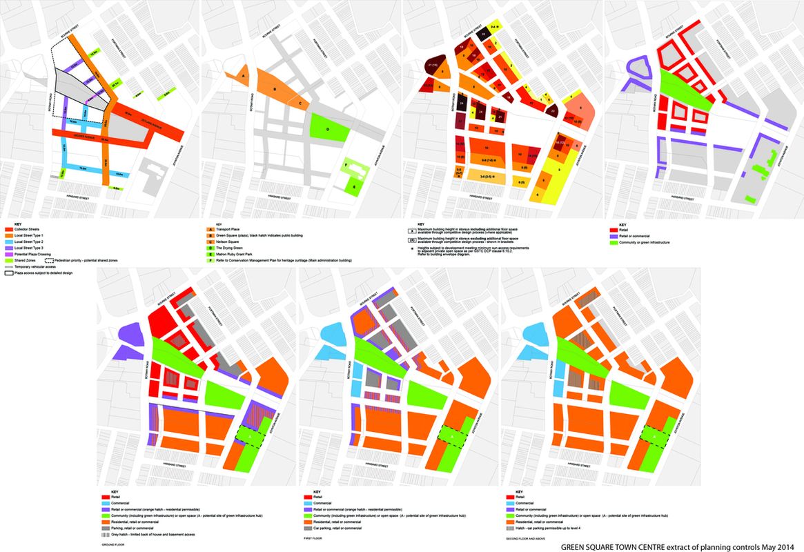 City Of Sydney Zoning Map Australia Award for Urban Design, Policies, Programs and Concepts 