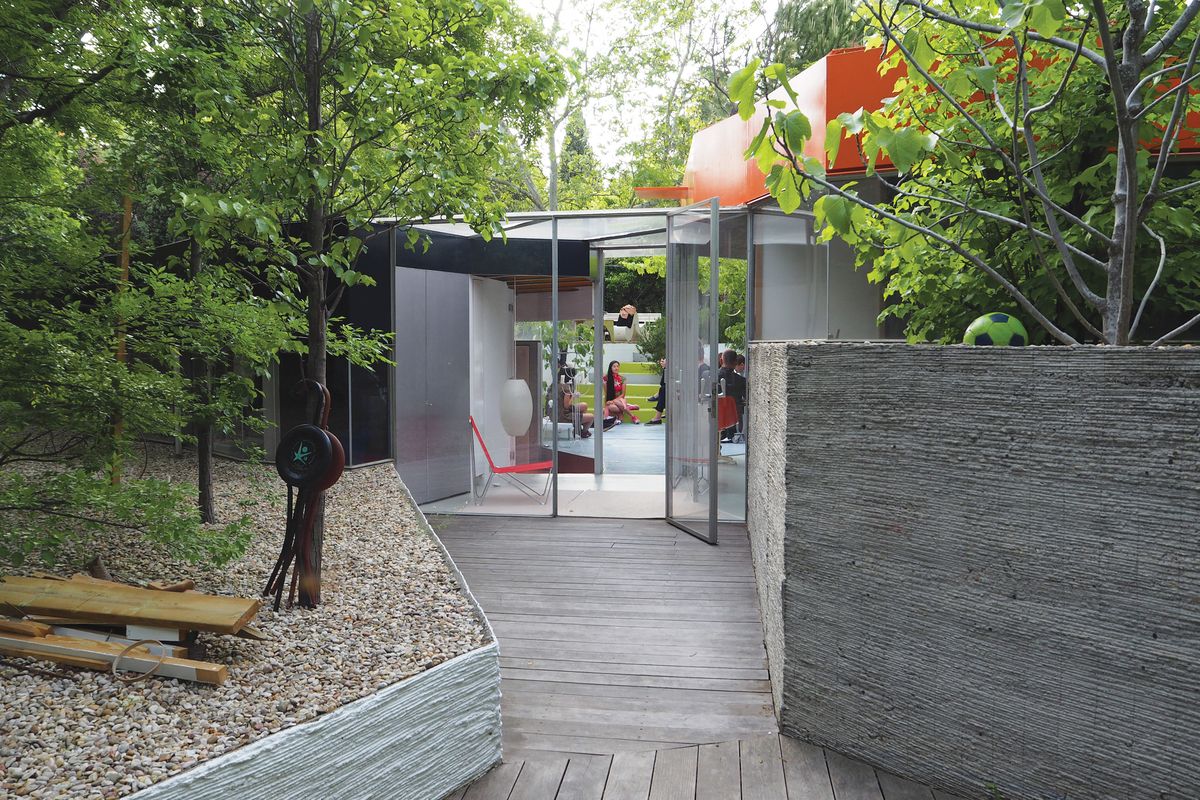 Social life Silicon House by Selgas Cano ArchitectureAu