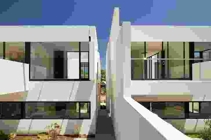 Terrace Houses in Fremantle by Blane Brackenridge.