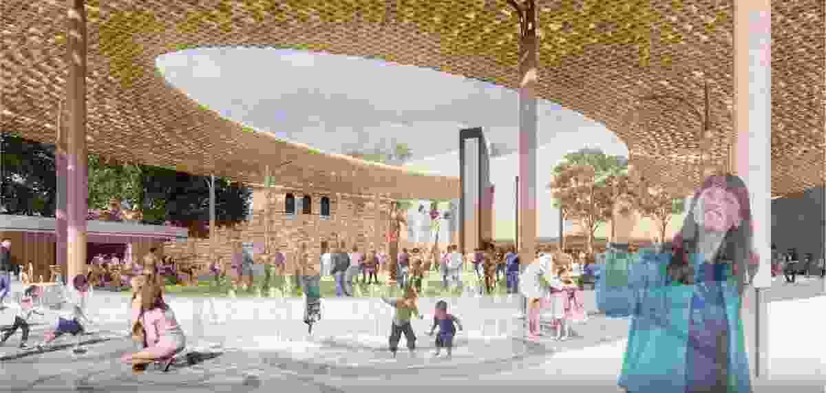 The masterplan for Perth Cultural Centre identifies six key moves, including one to create a central heart in the precinct.