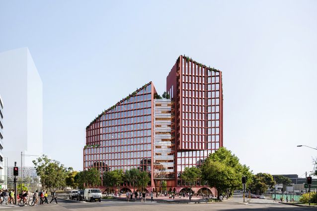 ‘Expressionist’ Green Square tower proposal submitted | ArchitectureAu