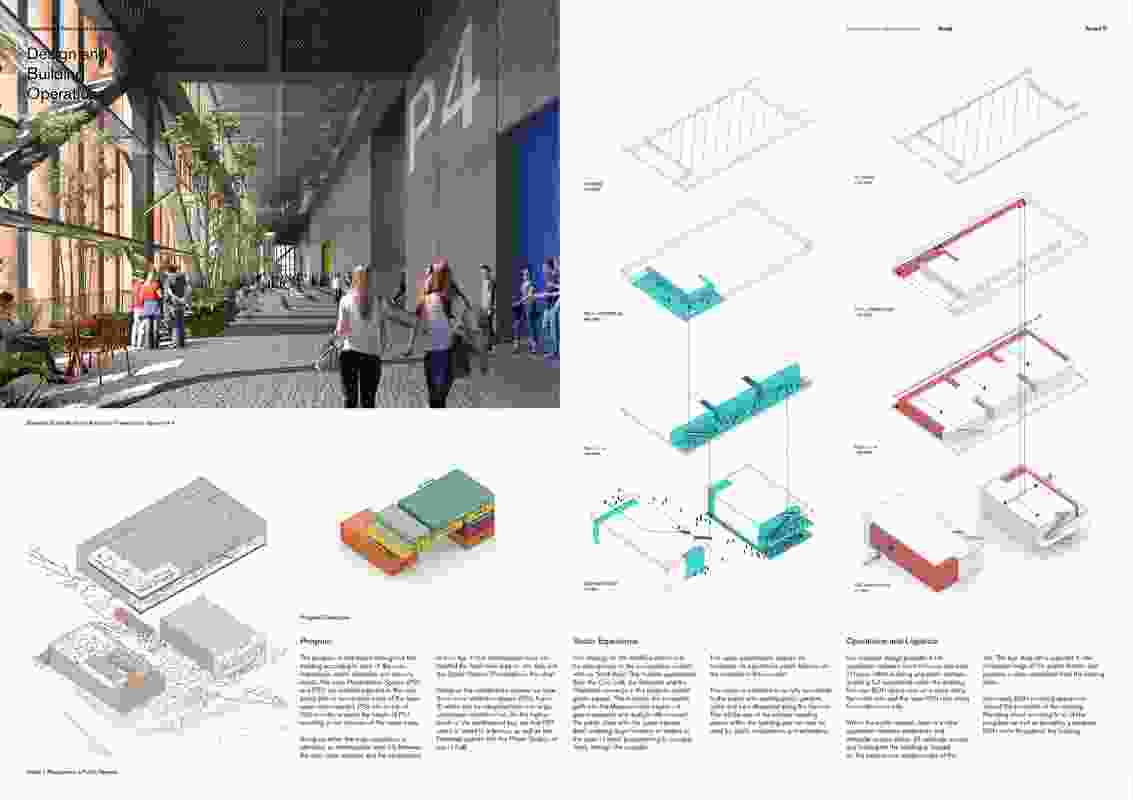 Powerhouse Parramatta proposal by Bernardes Architecture (Brazil) and Scale Architecture (Australia).