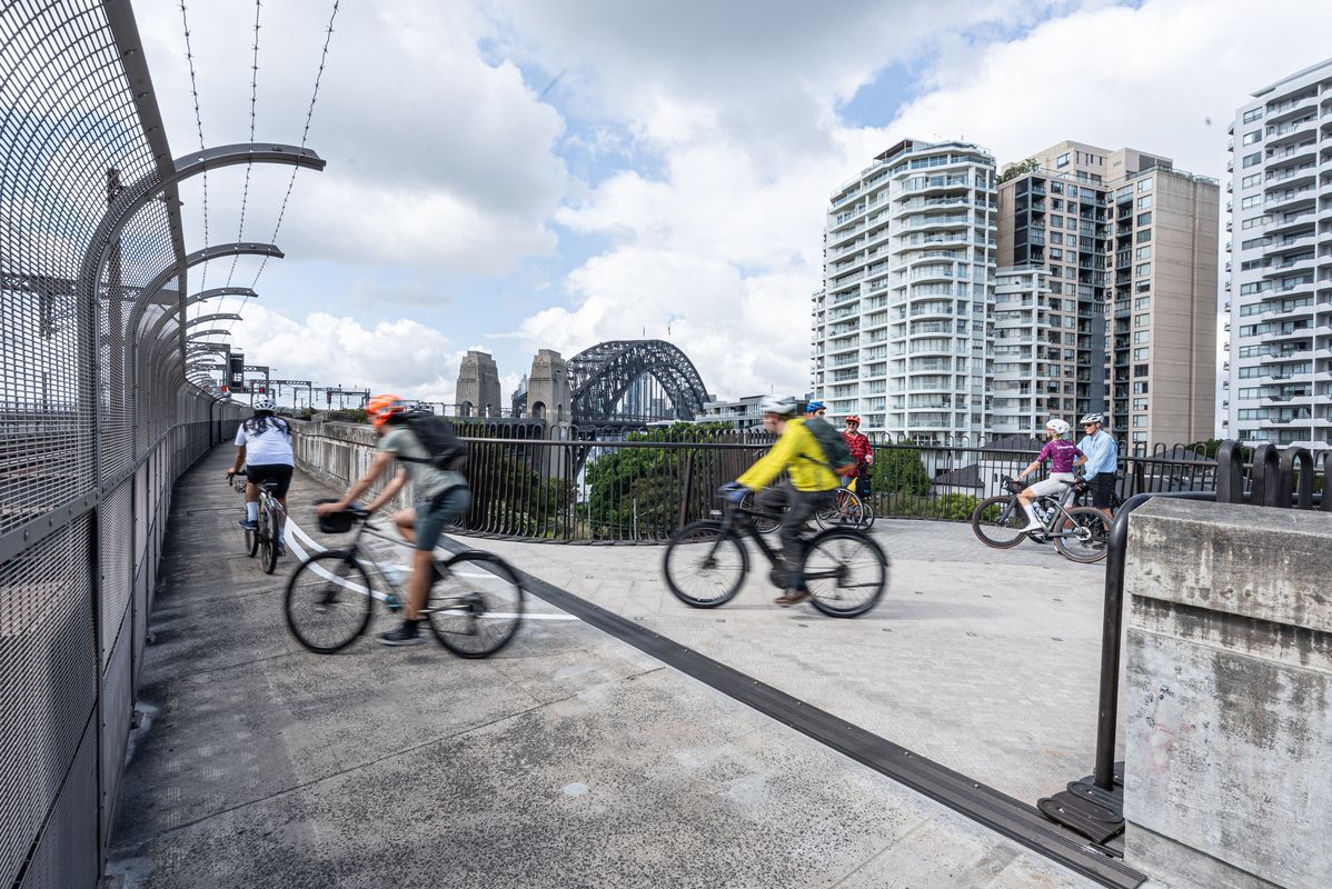 Sydney Harbour Bridge cycleway ramp opens to cyclists of all ages |  Landscape Australia
