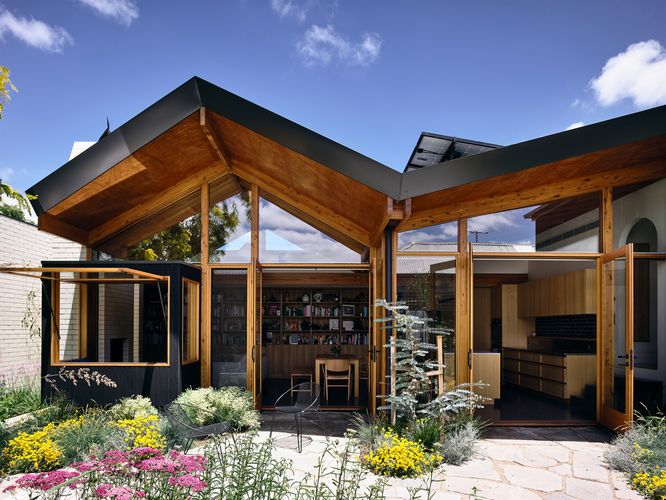‘A cascading series of salon spaces’: Garden House | ArchitectureAu