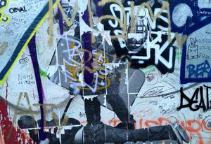 Berlin graffiti can be grim or kooky.