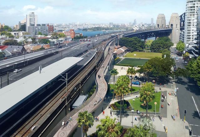 Construction of the Sydney Harbour Bridge Cycleway is expected to commence in early 2024.