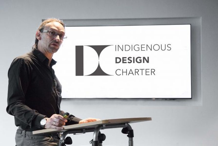 Jefa Greenaway presents the  International Indigenous Design Charter.