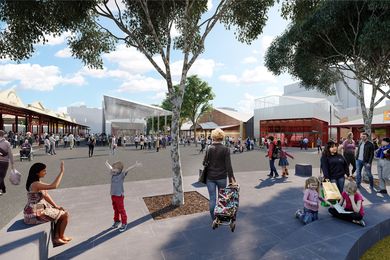 Queen Victoria Market precinct renewal by NH Architecture.