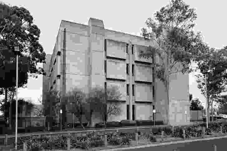 Footscray Psychiatric Centre designed by the Victorian Public Works Department, 1972–77.