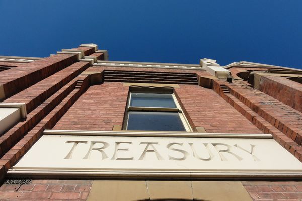 Hobart's Treasury Chambers building by Tom Stohlman, licensed under CC BY-NC-SA 2.0.