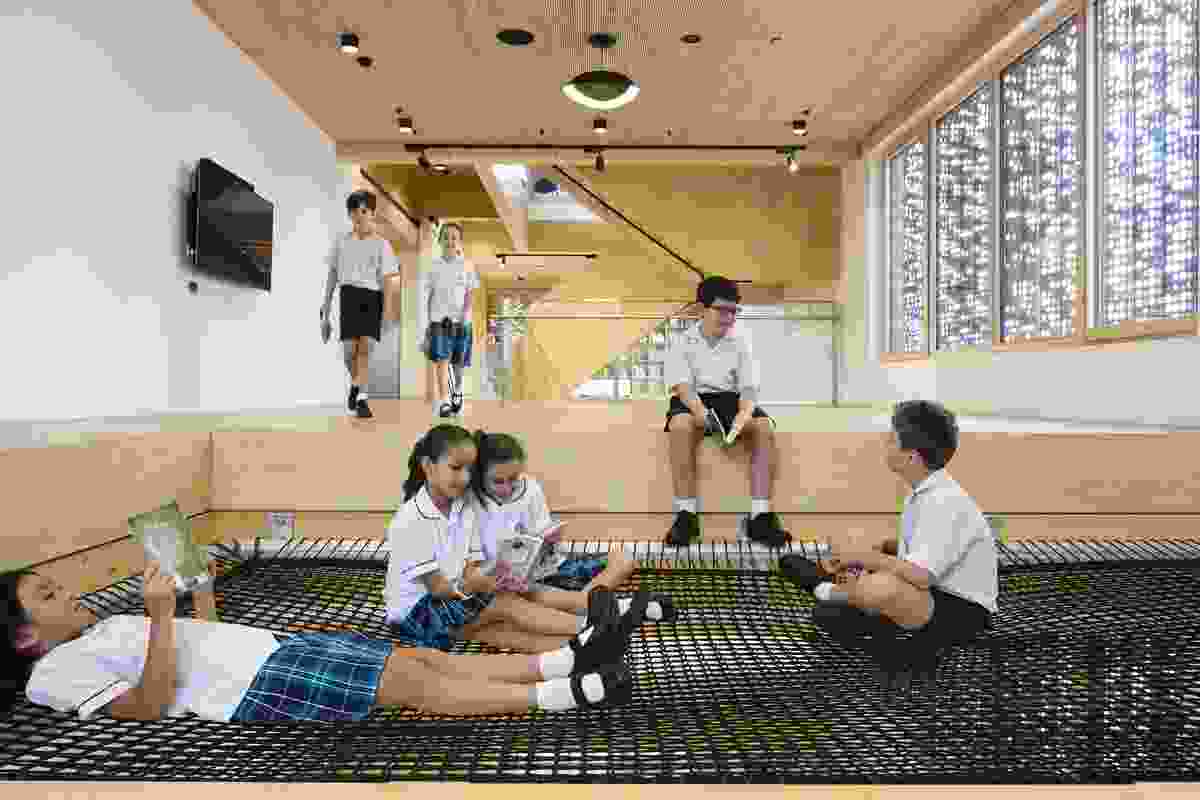 Our Lady of the Assumption Catholic Primary School by BVN, winner of the Milo Murphy Award for Sustainable Architecture at the 2019 NSW Architecture Awards.
