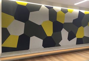 Novawall fuses an acoustic solution with an aesthetic one