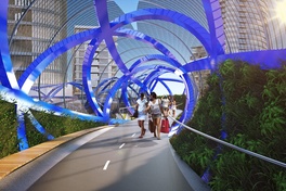 Construction begins on $40m bike and pedestrian bridge in Sydney