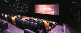 Cinema 1, seating 200. Image: Trevor Mein.