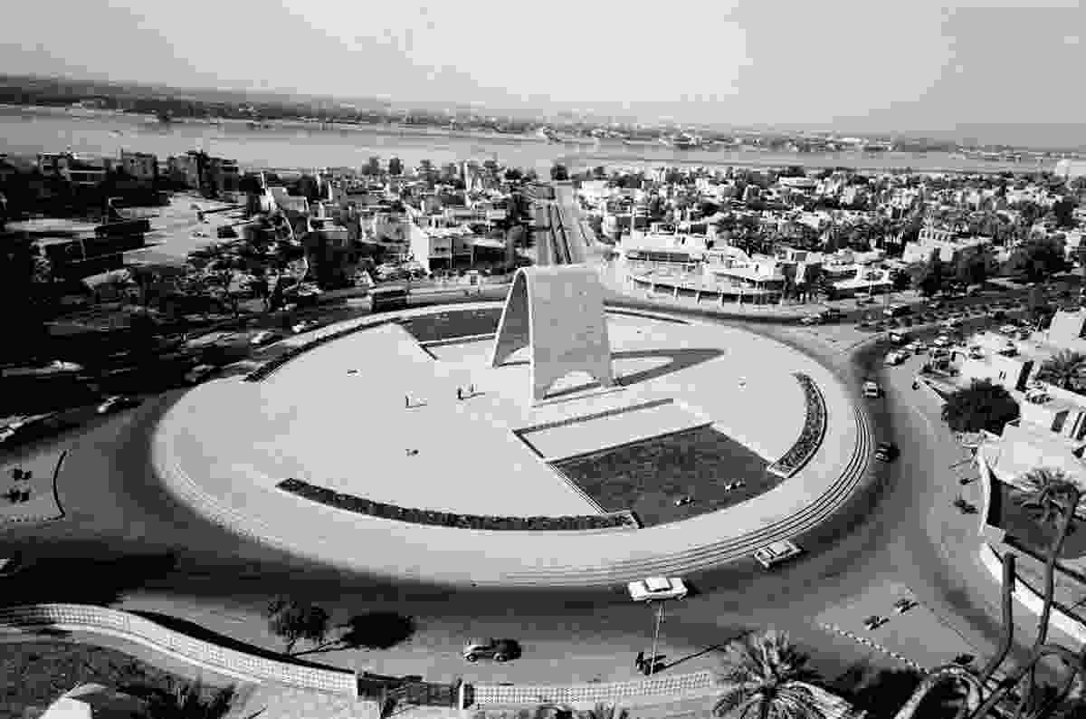 The arched Monument to the Unknown Soldier (1959) in Baghdad’s Firdos Square was demolished and replaced with a statue of Saddam Hussein in the early 1980s.
