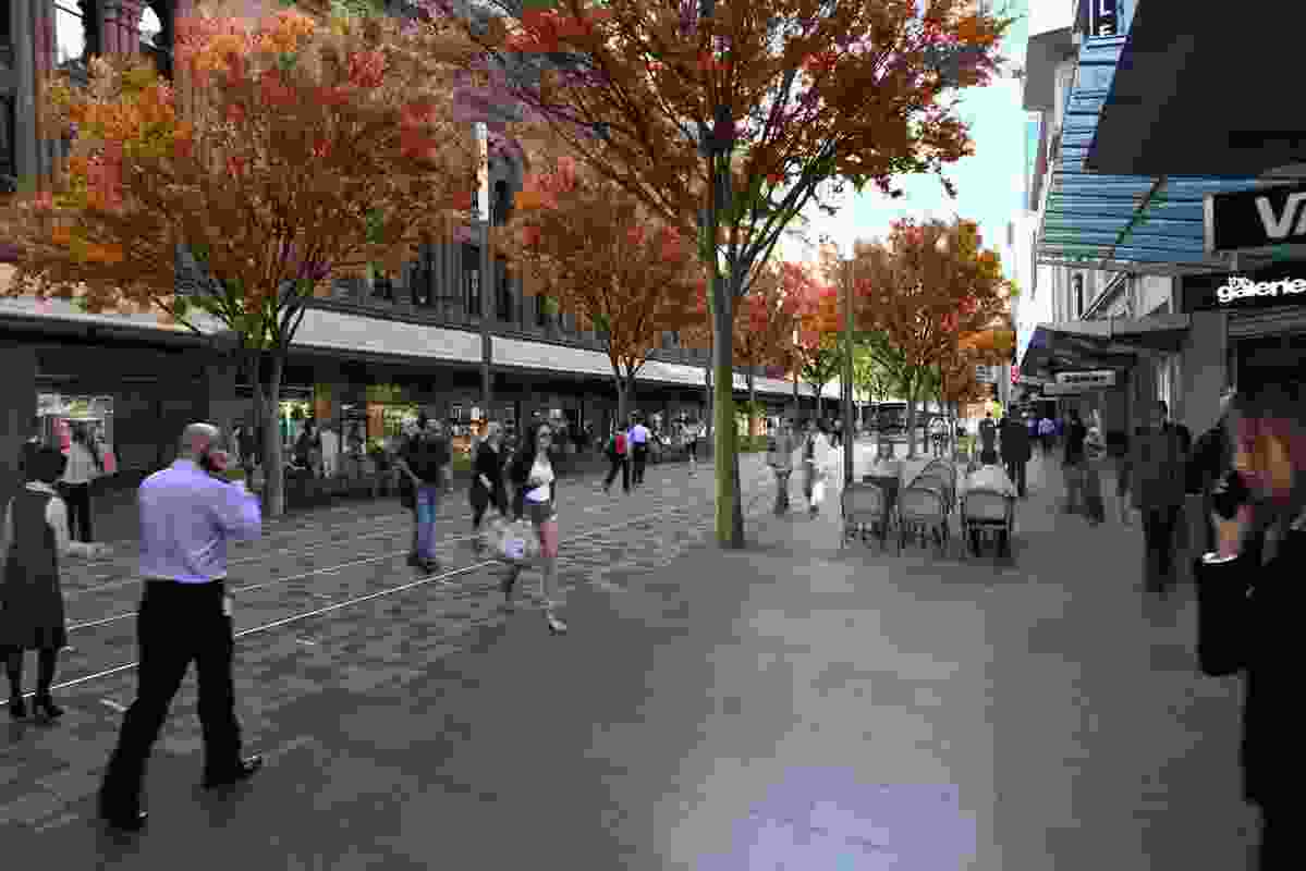 City of Sydney's proposal to transform George Street into a pedestrian boulevard.
